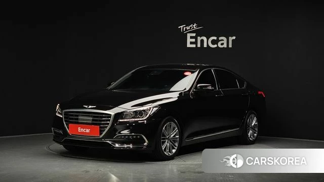 Genesis G80 2018 Черный из Кореи