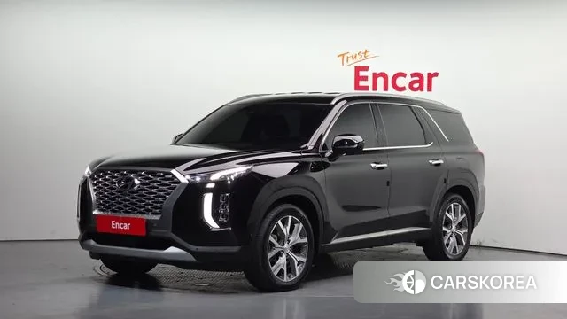 Hyundai Palisade 2021 Черный из Кореи