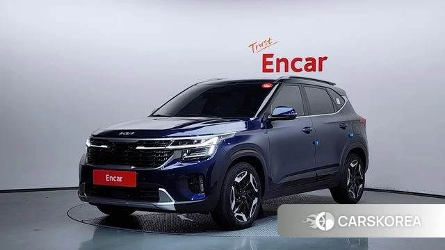 Kia The New Seltos 2023 Синий из Кореи