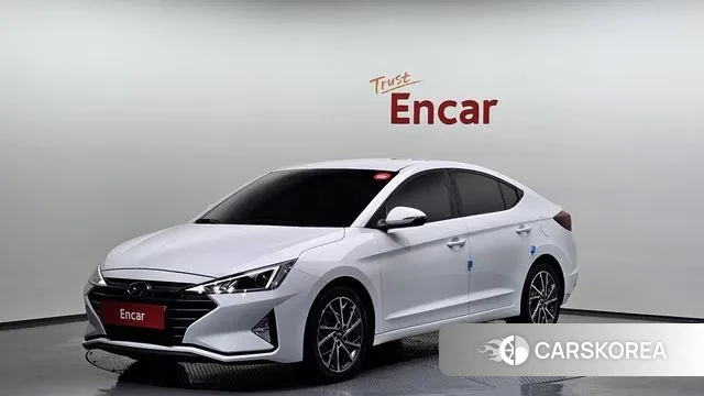 Hyundai The New Avante AD 2019 Белый из Кореи