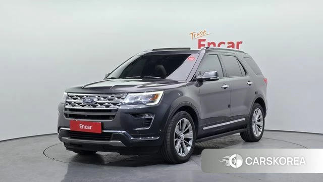 Ford Explorer 2018 Серый из Кореи