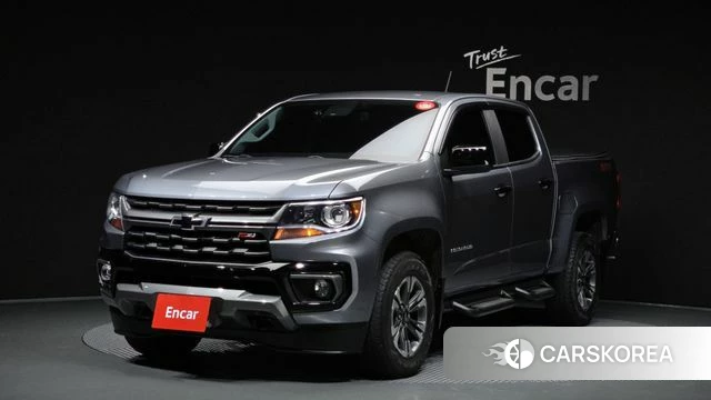 Chevrolet (GM Daewoo) Real New Colorado 2022 Серый из Кореи