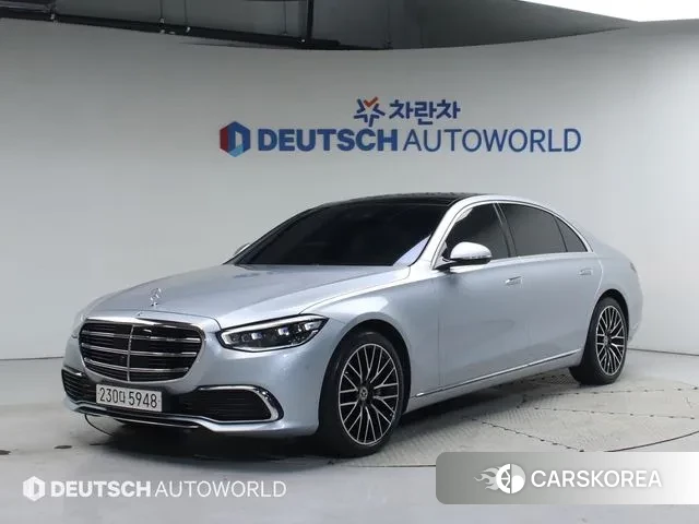 Mercedes-Benz S-Class W223 2024 Серебряный из Кореи