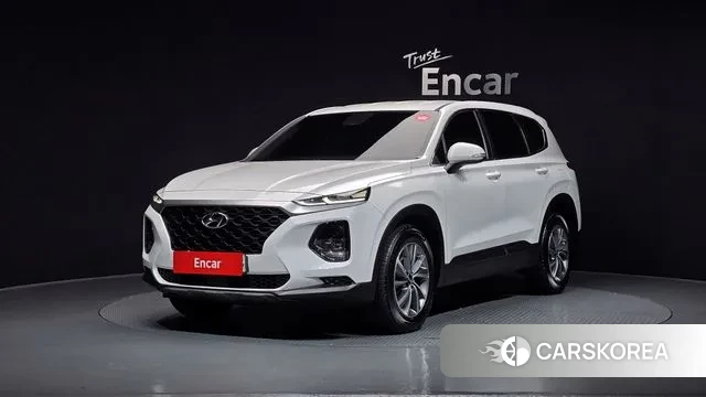 Hyundai Santa Fe TM 2018 Белый из Кореи