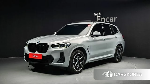 BMW X3 (G01) 2024 Светло-серебряный цвет из Кореи