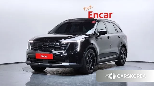 Kia The New Sorento 4th Generation 2024 Черный из Кореи