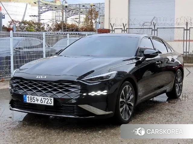 Kia K8 2021 Черный из Кореи