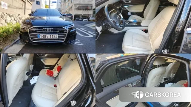 Audi A6 (C8) 2023 Черный из Кореи