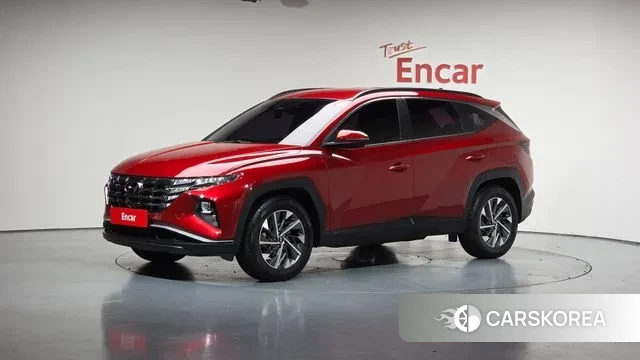 Hyundai Tucson (NX4) 2021 Красный из Кореи