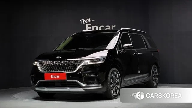 Kia Carnival 4th generation 2021 Черный из Кореи