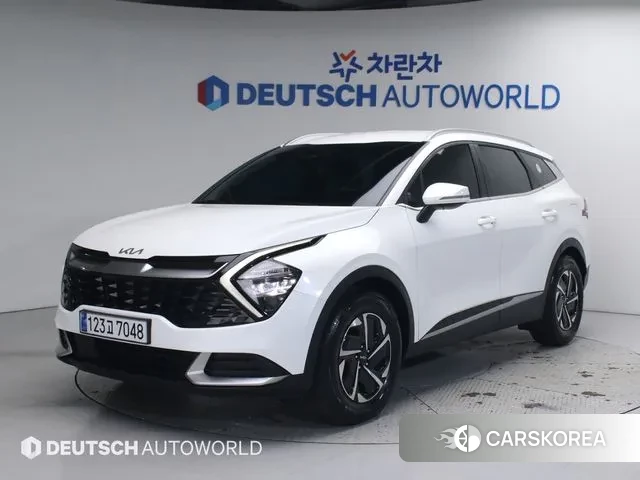 Kia Sportage 5th Generation Hybrid 2022 Белый из Кореи