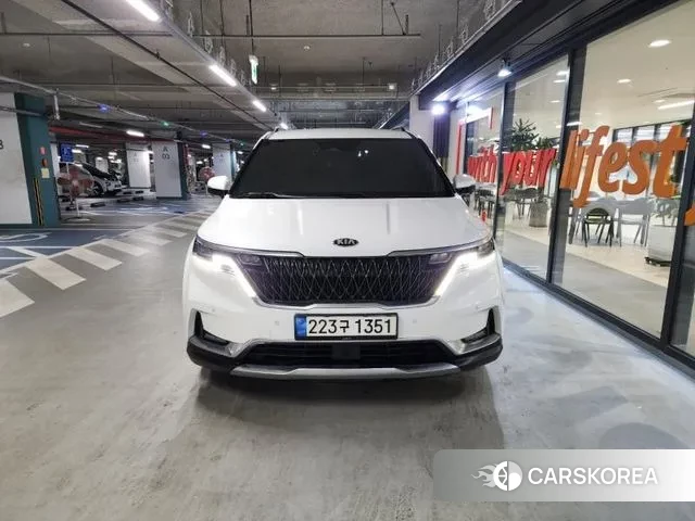 Kia Carnival 4th generation 2021 Белый из Кореи