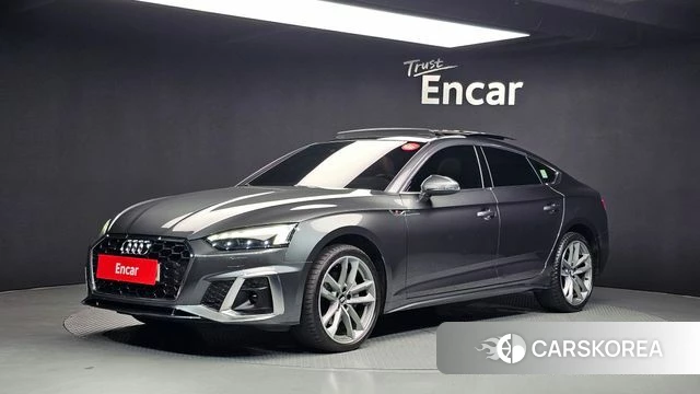 Audi A5 (F5) 2020 Серый из Кореи