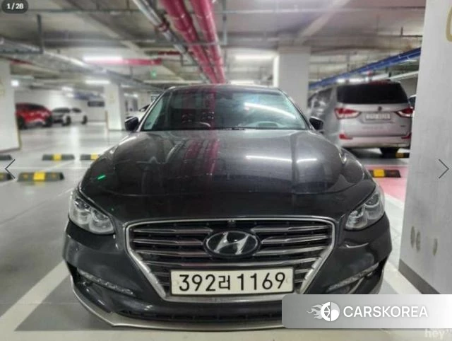 Hyundai Grandeur IG 2019 Серый из Кореи