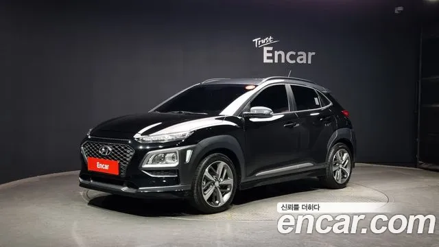 Hyundai Kona 2019 Черный из Кореи