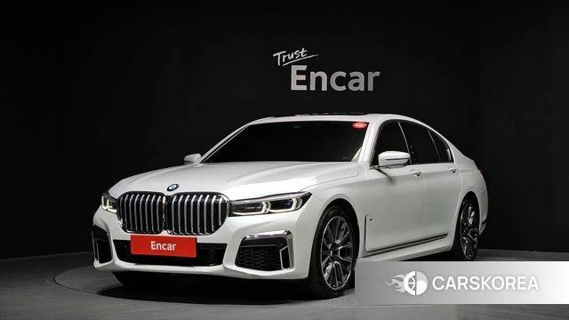 BMW 7 Series (G11) 2019 Белый из Кореи