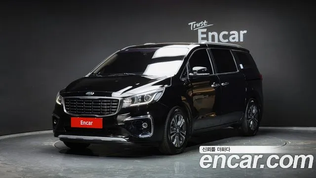 Kia The New Carnival 2020 Черный из Кореи