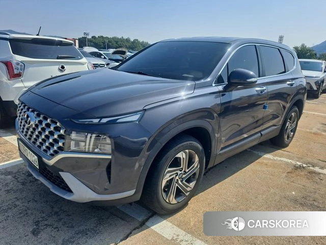 Hyundai The New Santa Fe 2021 Серый из Кореи