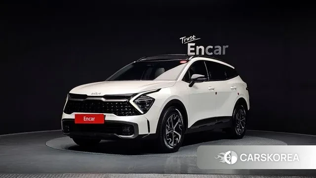 Kia Sportage 5th Generation Hybrid 2023 Белый из Кореи