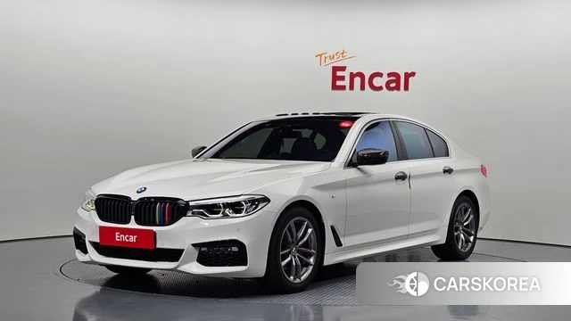 BMW 5 Series (G30) 2018 Белый из Кореи