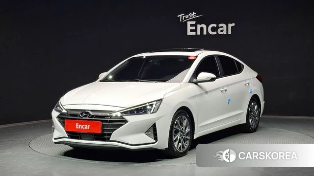 Hyundai The New Avante AD 2019 Белый из Кореи