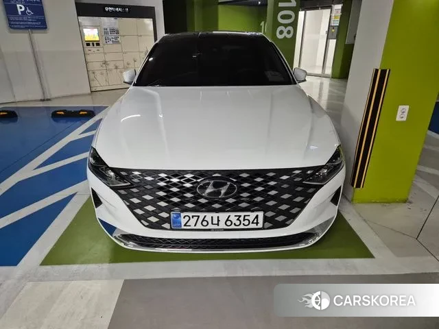 Hyundai The New Grandeur IG 2021 Белый из Кореи