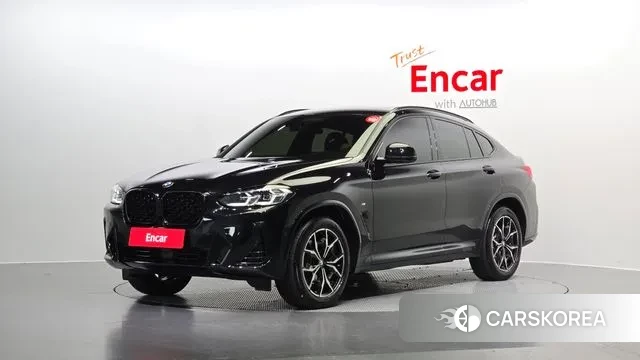 BMW X4 (G02) 2023 Черный из Кореи