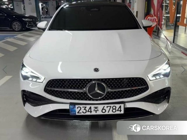 Mercedes-Benz CLA-Class C118 2024 Белый из Кореи