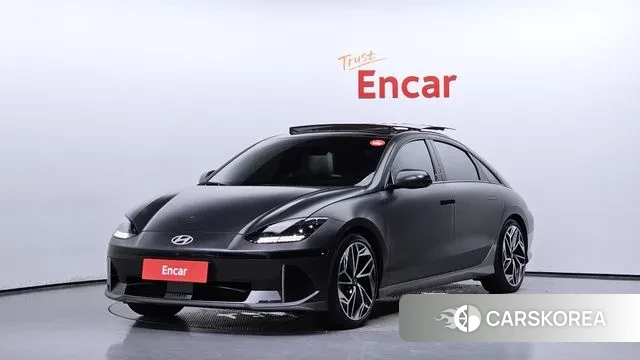 Hyundai Ionic 6 2023 Черный из Кореи