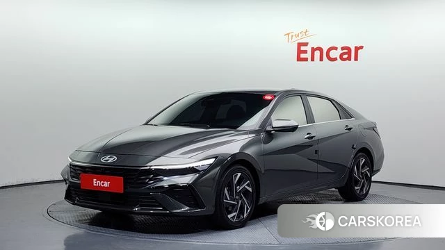 Hyundai The New Avante (CN7) 2024 Серый из Кореи