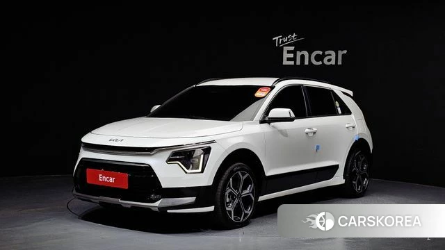 Kia Di Ol Nu Niro 2022 Белый из Кореи