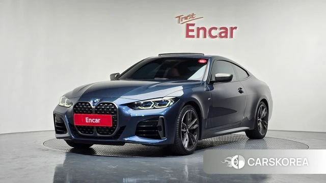 BMW 4 Series (G22) 2021 Синий из Кореи