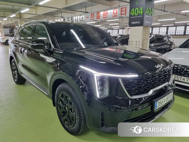 Kia The New Sorento 4th Generation 2023 Черный из Кореи