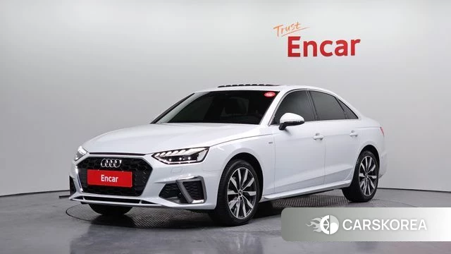 Audi A4 (B9) 2023 Белый из Кореи