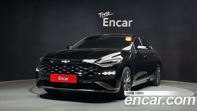 Kia K8 Hybrid 2021 Черный из Кореи