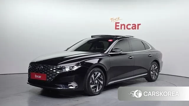 Hyundai The New Grandeur IG Hybrid 2020 Черный из Кореи