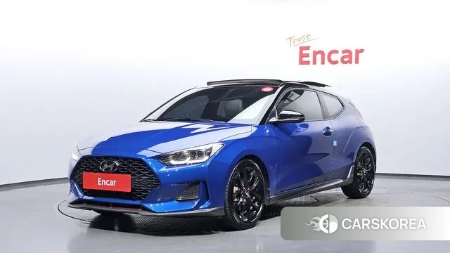 Hyundai Veloster (JS) 2018 Синий из Кореи