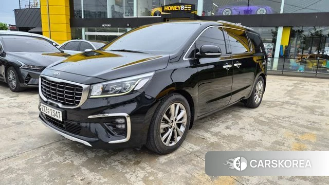 Kia The New Carnival 2019 Черный из Кореи