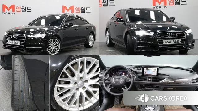 Audi New A6 2018 Черный из Кореи