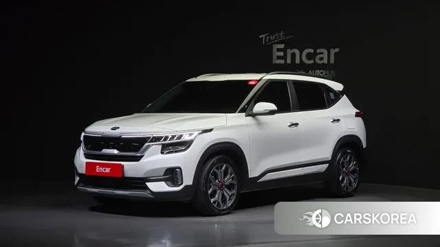 Kia Seltos 2021 Белый из Кореи