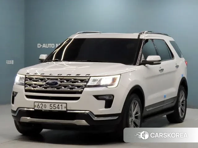 Ford Explorer 2018 Белый из Кореи
