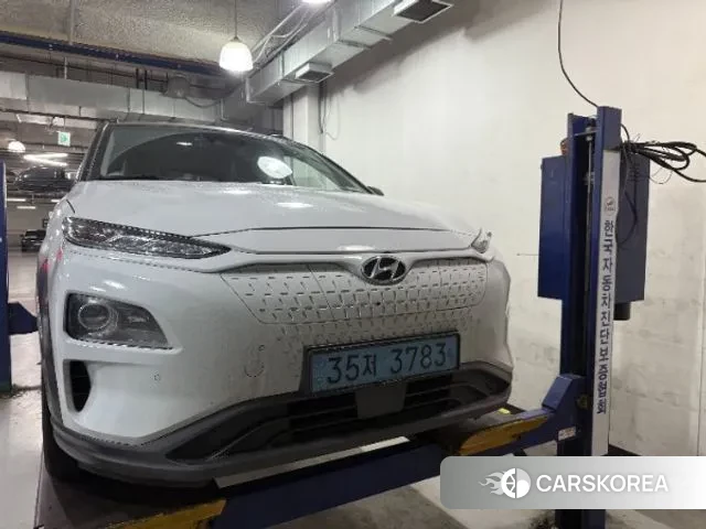 Hyundai Kona Electric 2020 Белый из Кореи