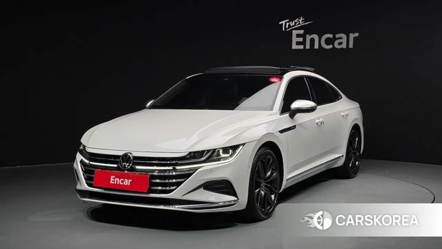 Volkswagen Arteon 2022 Белый из Кореи