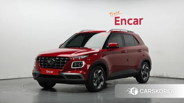 Hyundai Venue 2022 Красный из Кореи