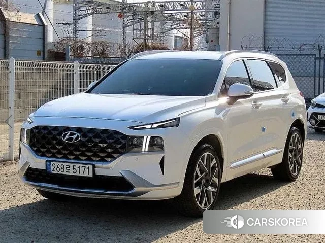 Hyundai The New Santa Fe 2021 Белый из Кореи