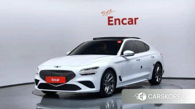 Genesis The New G70 2023 Белый из Кореи