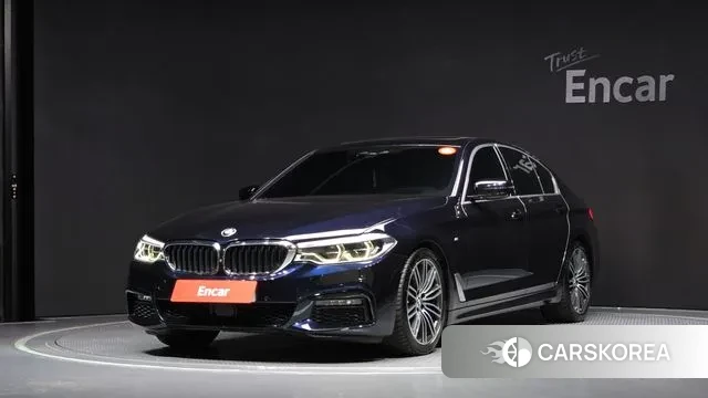 BMW 5 Series (G30) 2019 Черный из Кореи