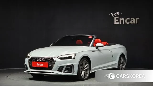 Audi A5 (F5) 2021 Белый из Кореи