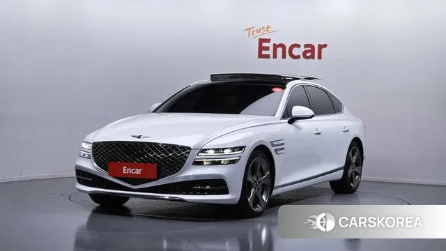 Genesis G80 (RG3) 2021 Белый из Кореи