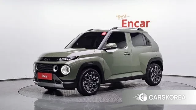 Hyundai Casper 2023 Темно-зеленый из Кореи